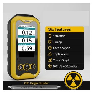FS5000 Geiger counter Nuclear Radiation Detector X-ray Beta Gamma Radio New