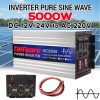 Power Inverter Pure Sine Wave 5000 watt DC  24volt 