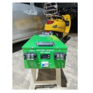 New Smart Battery LiFePO4 24V 100Ah